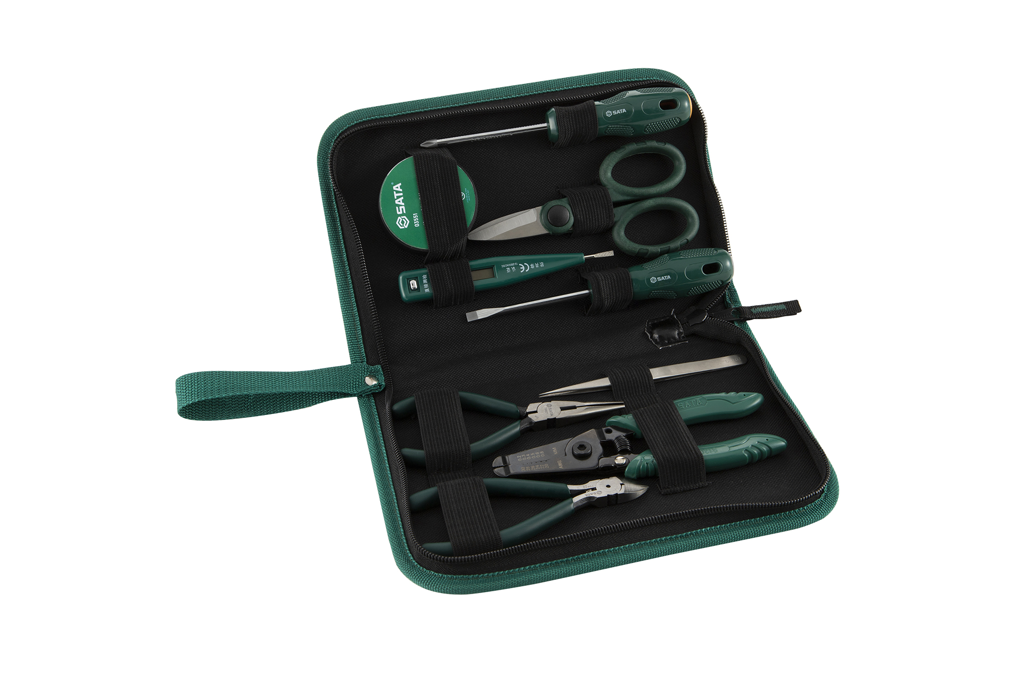 Bộ dụng cụ sửa chữa điện SATA 1 bộ 9 cái 03750
