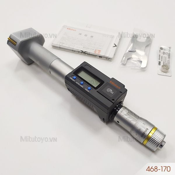 Panme điện tử đo lỗ 3 chấu 50-63mm/0.001mm Mitutoyo 468-170