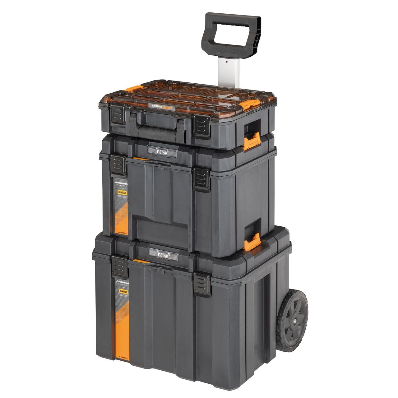 Thùng đồ nghề DWST60452-1 DeWalt x MCLAREN Limited Edition 3pce TSTAK Trolley