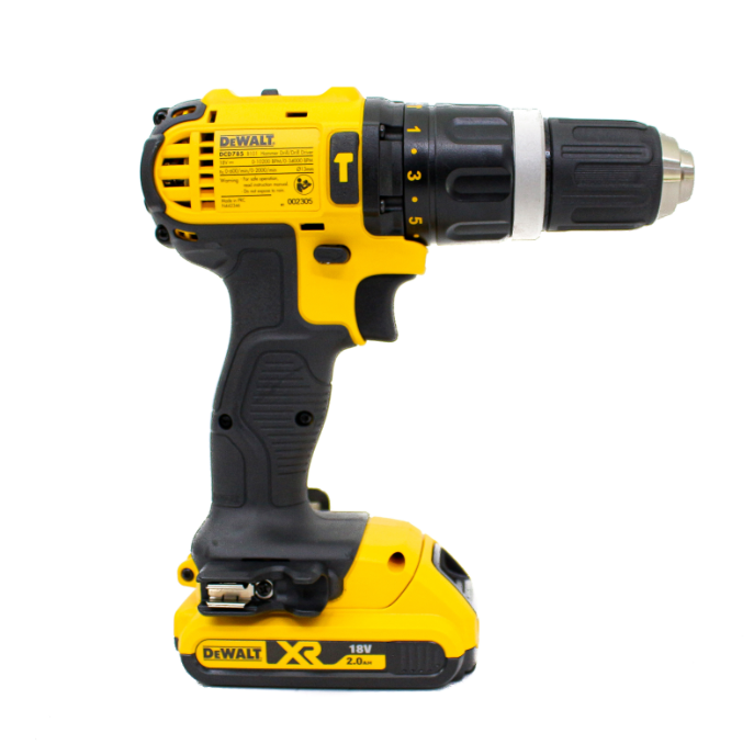 Seminary Harden ru Máy khoan cầm tay 18V Dewalt DCD785D2-B1 | sieuthicongcu.com