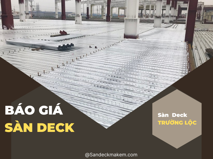 Danh mục sản phẩm Sàn Deck H50W1000, H75W900, H50W930, Đinh Hàn Sàn ...