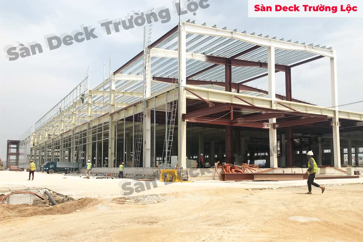 Dự án cung cấp sàn deck Tại Yên Bái cho khu công nghiệp Âu Lạc