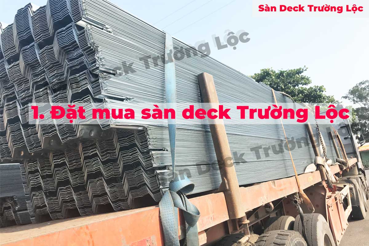 đo đạc và tính toán đặt mua sàn deck trường lộc