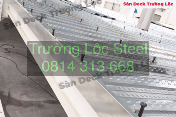 Đinh hàn sàn deck – Giải pháp kết nối tối ưu cho hệ sàn liên hợp