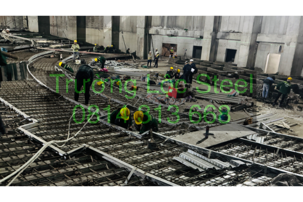 Khoảng cách dầm phụ sàn deck hợp lý và cách tính chính xác