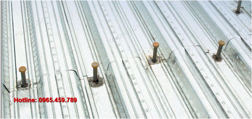 dự án thi công đinh chống cắt sàn deck bằng máy chuyên dụng 3 pha