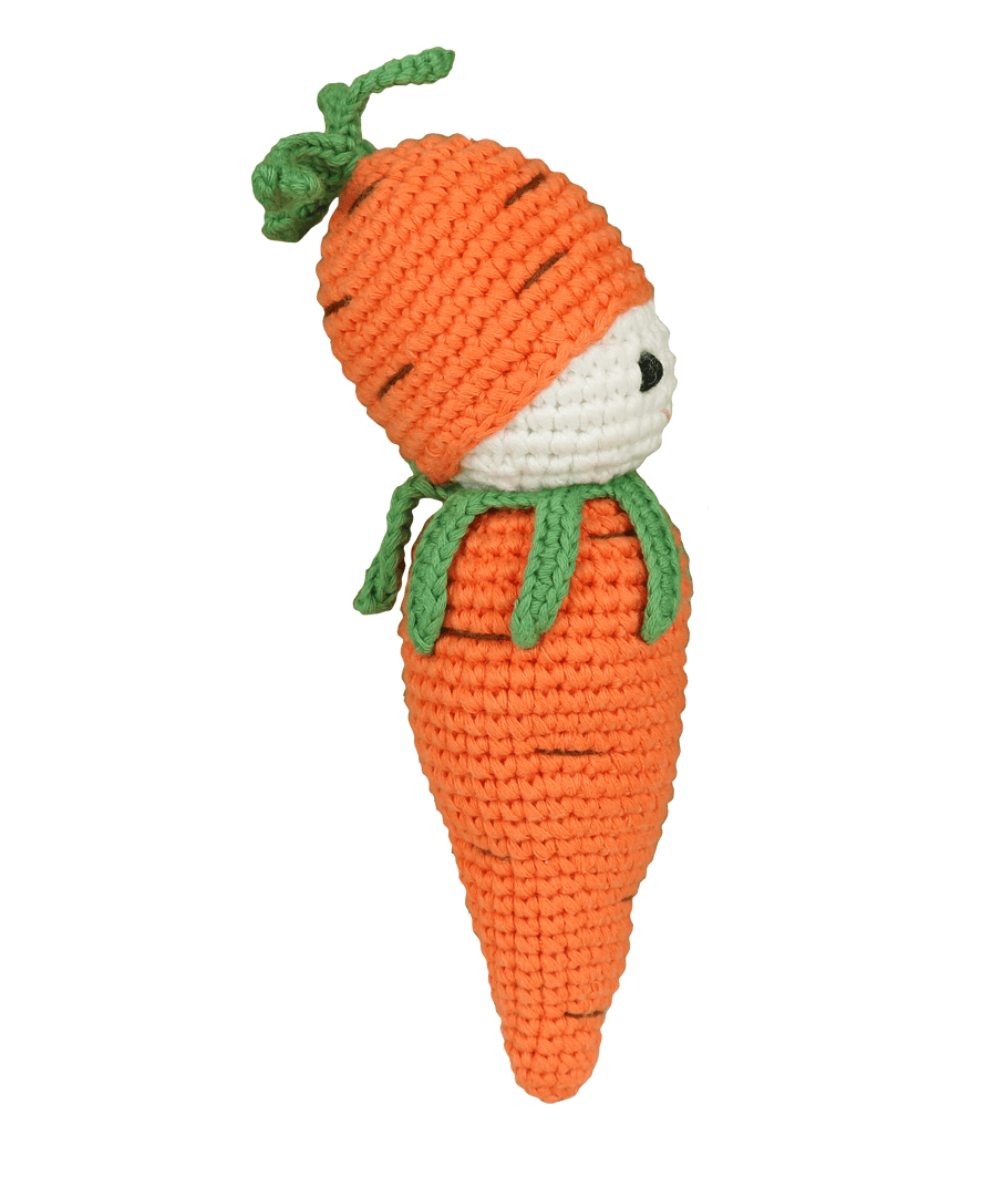 Baby Carrot Rattle