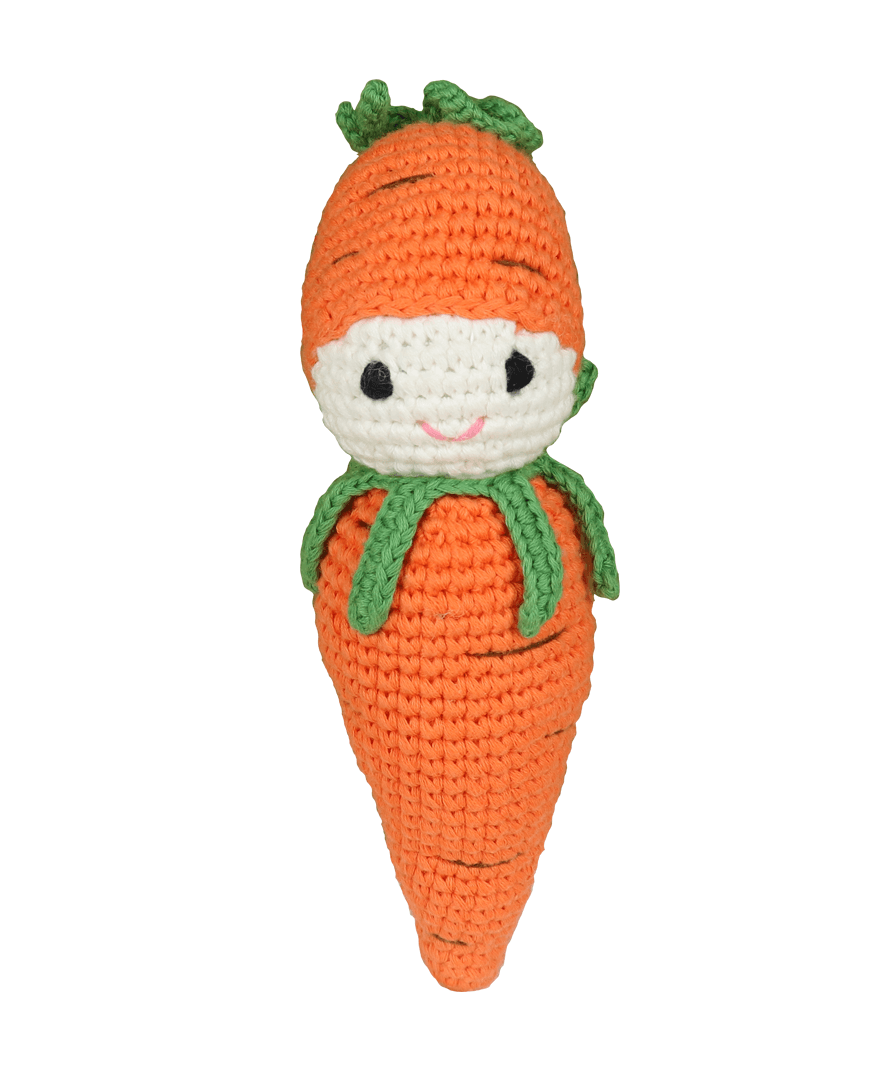Baby Carrot Rattle