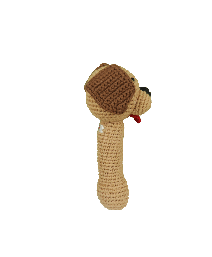 Baby Dog Rattle