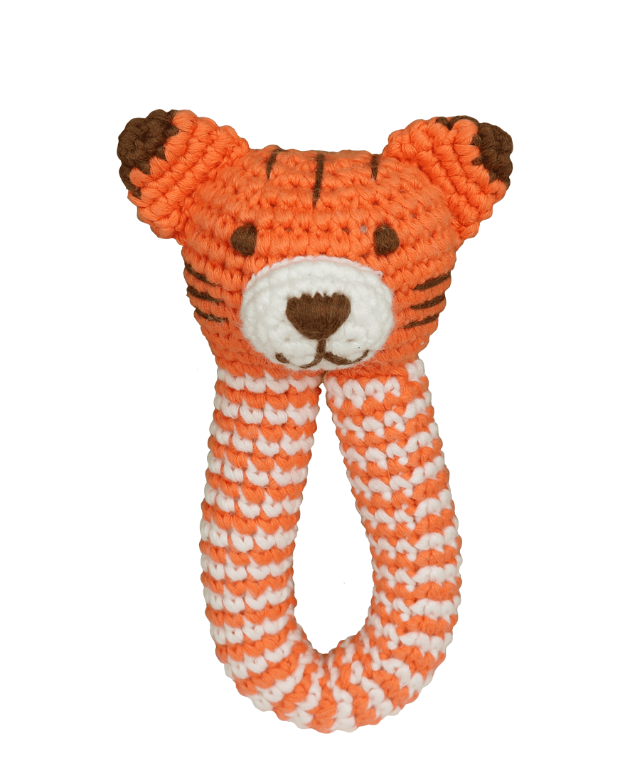 Tiger Rattle Baby