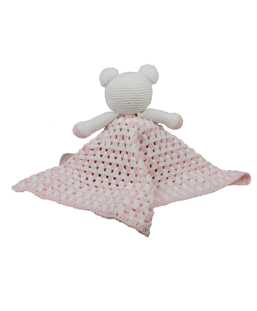 Pink Bear Towel