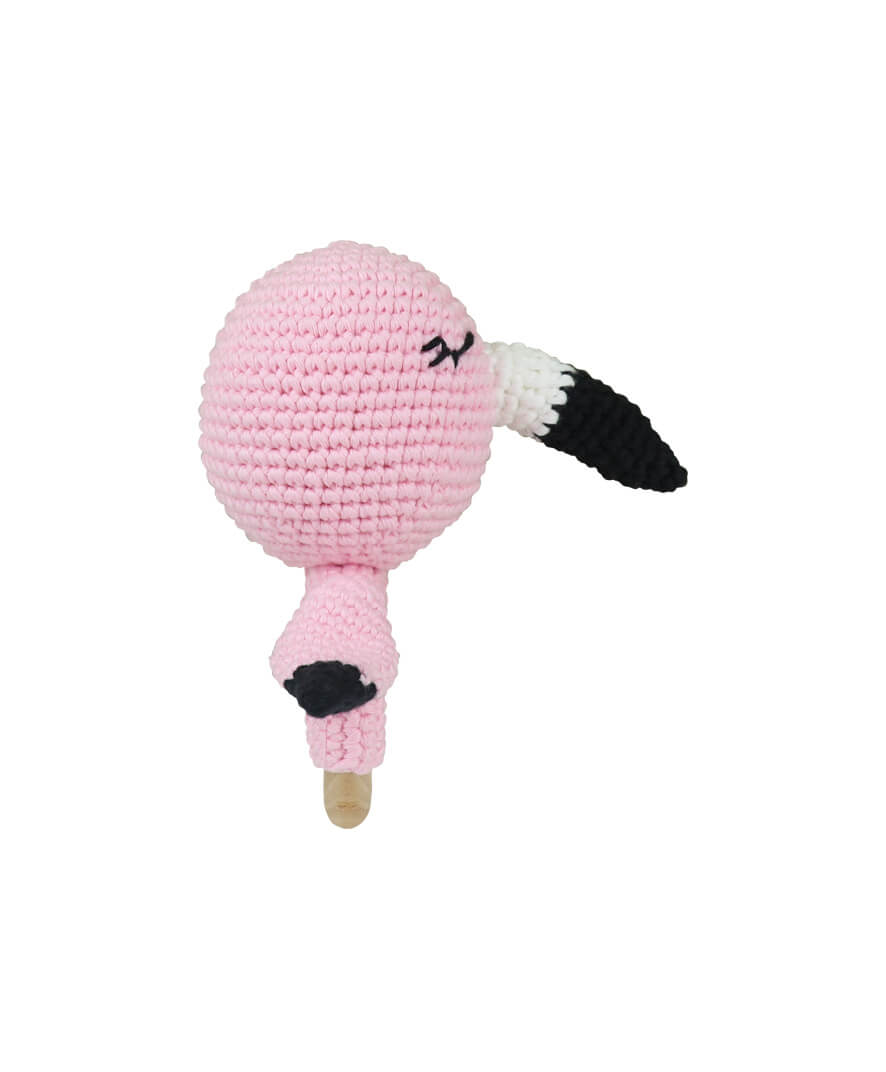 Flamingo Teething Ring