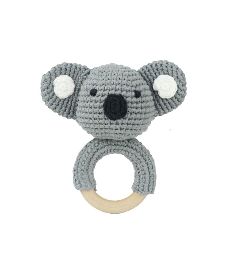 Koala Spot Teething Ring