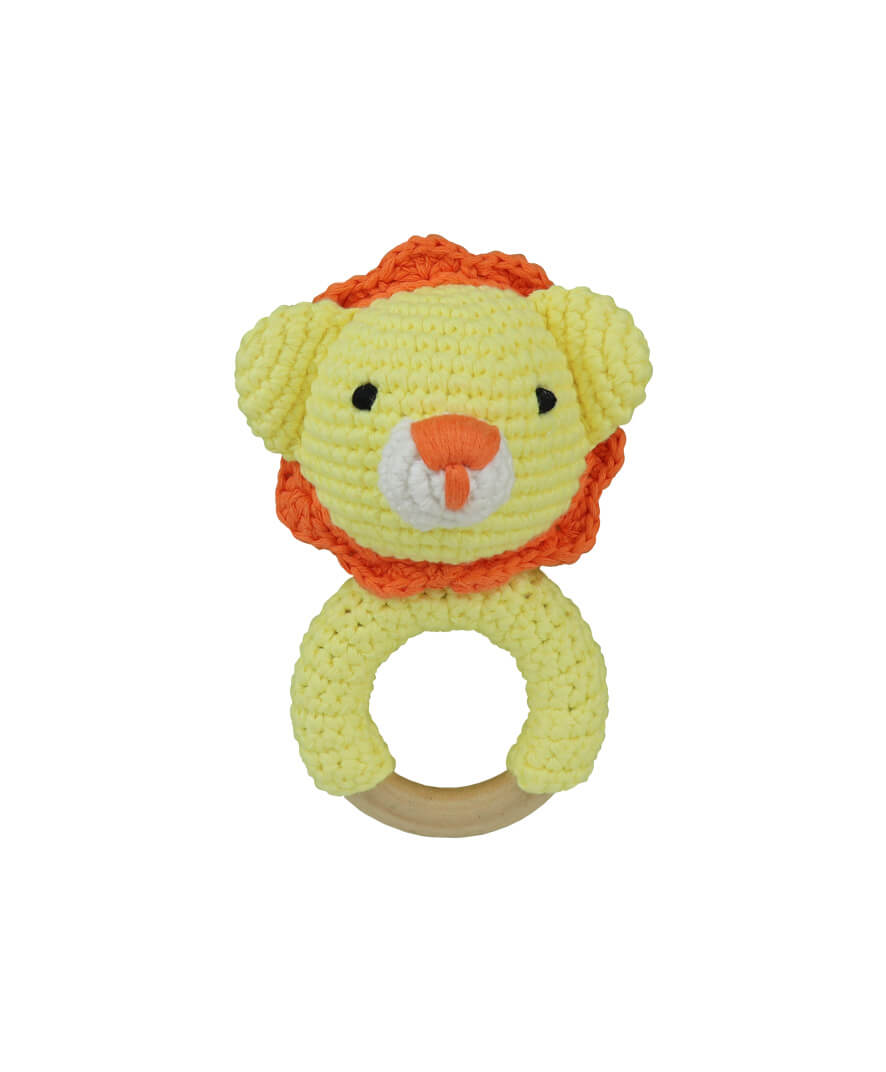 Lion Sun Teething Ring