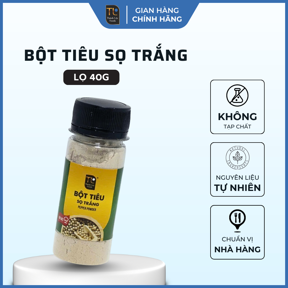Bột tiêu (sọ trắng) L40g (25g)