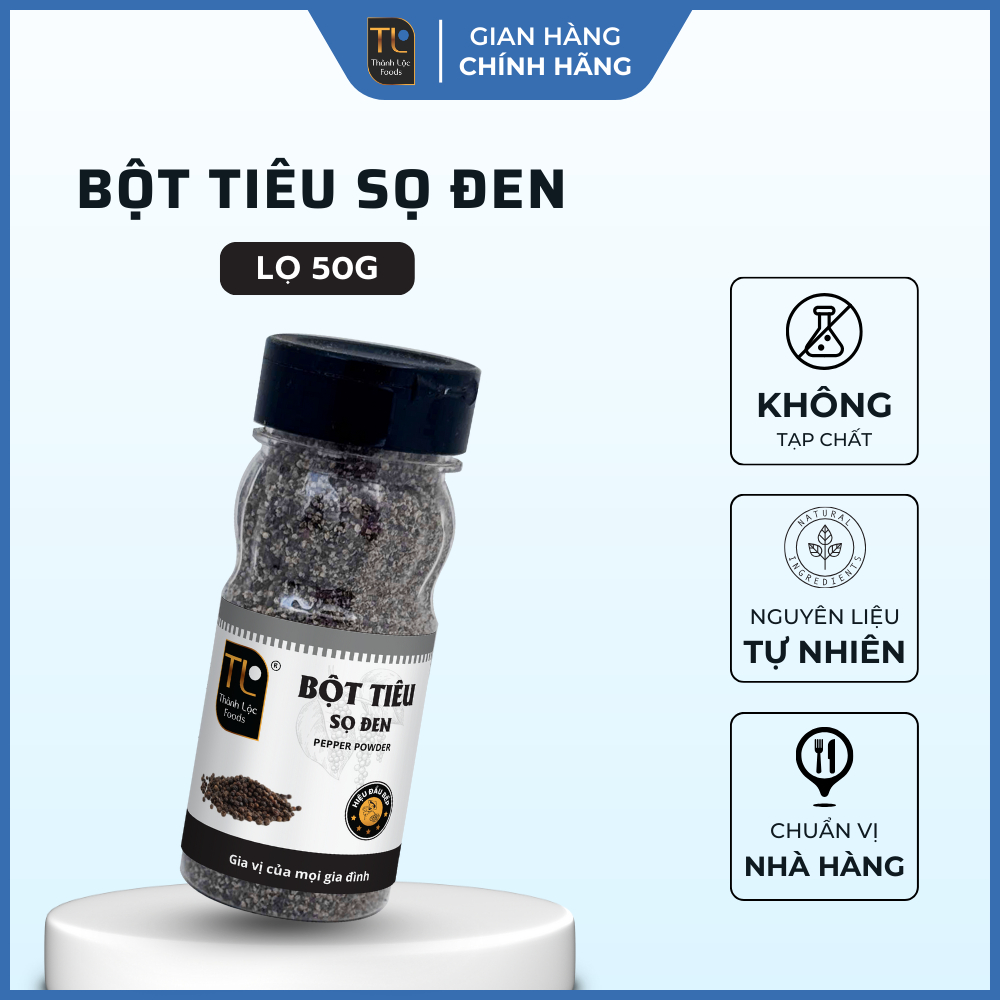 Bột tiêu (sọ đen) L50g (37g)