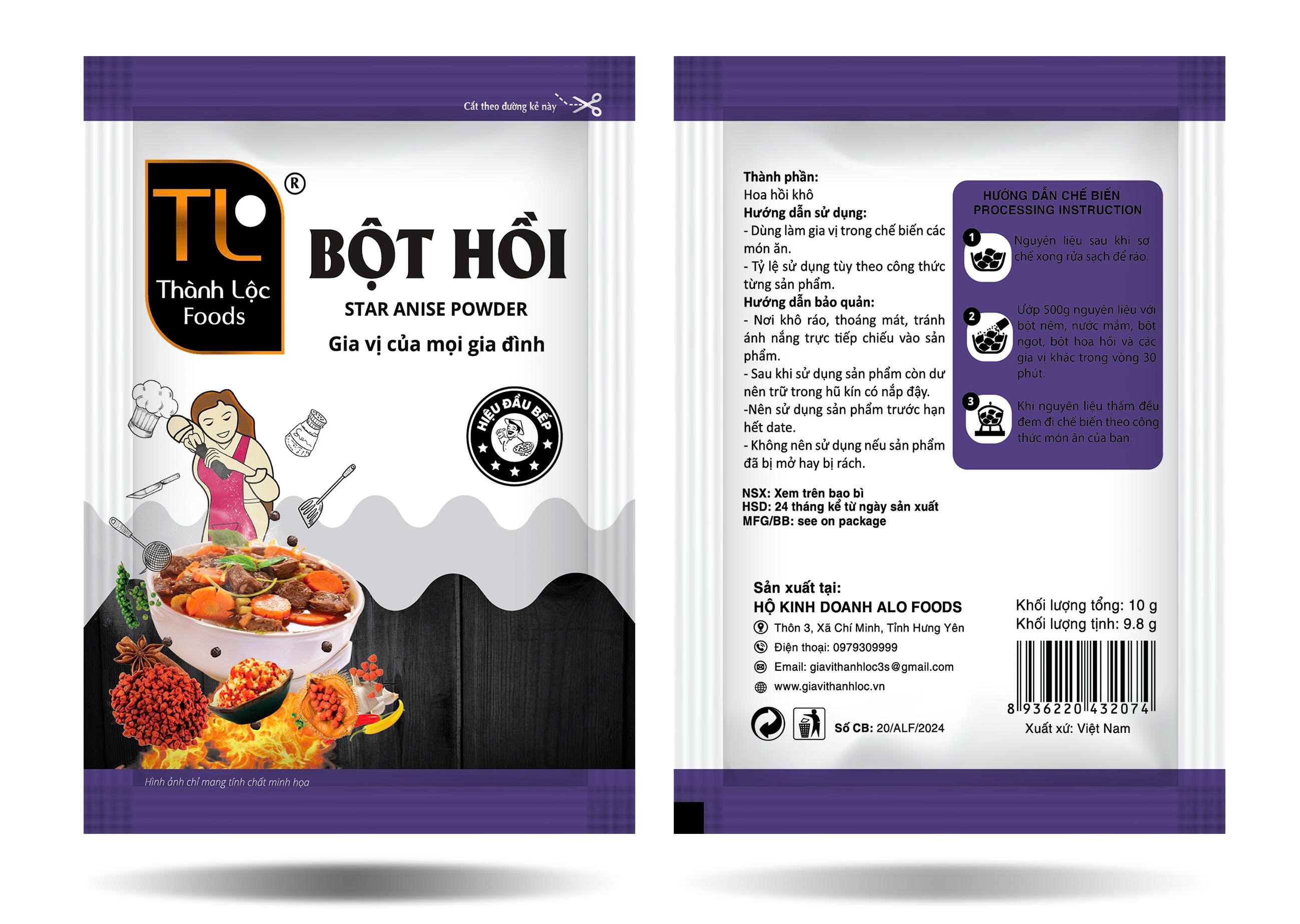 Bột hồi G10g(9.8g)