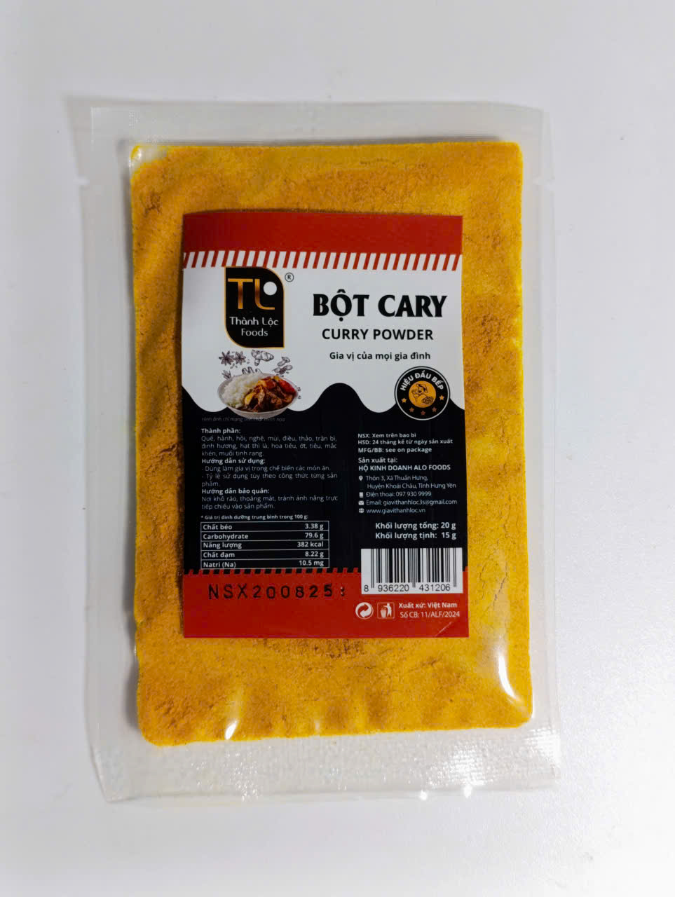Bột cà ry G20g (15g)