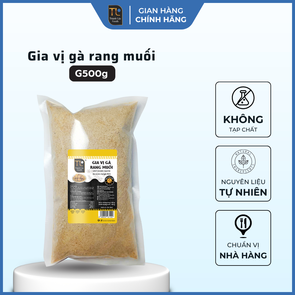 Gia vị gà rang muối G500g