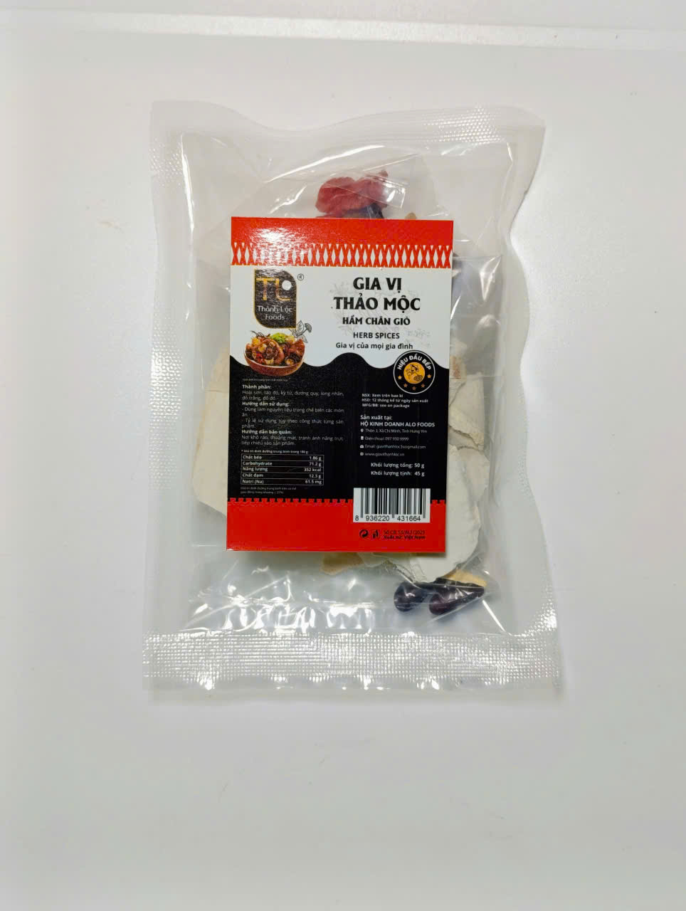 Gia vị thảo mộc (hầm chân giò) G50g (45g) #