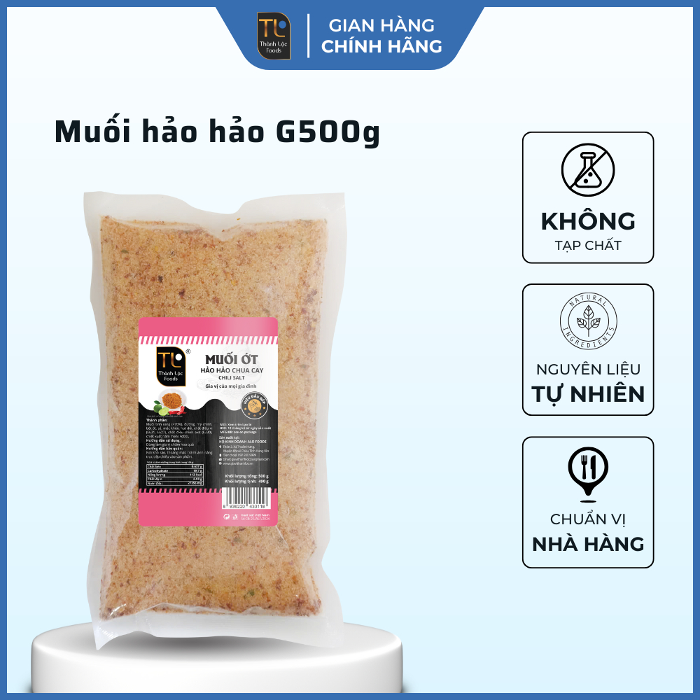 Muối ớt (hảo hảo chua cay) G500g (490g)