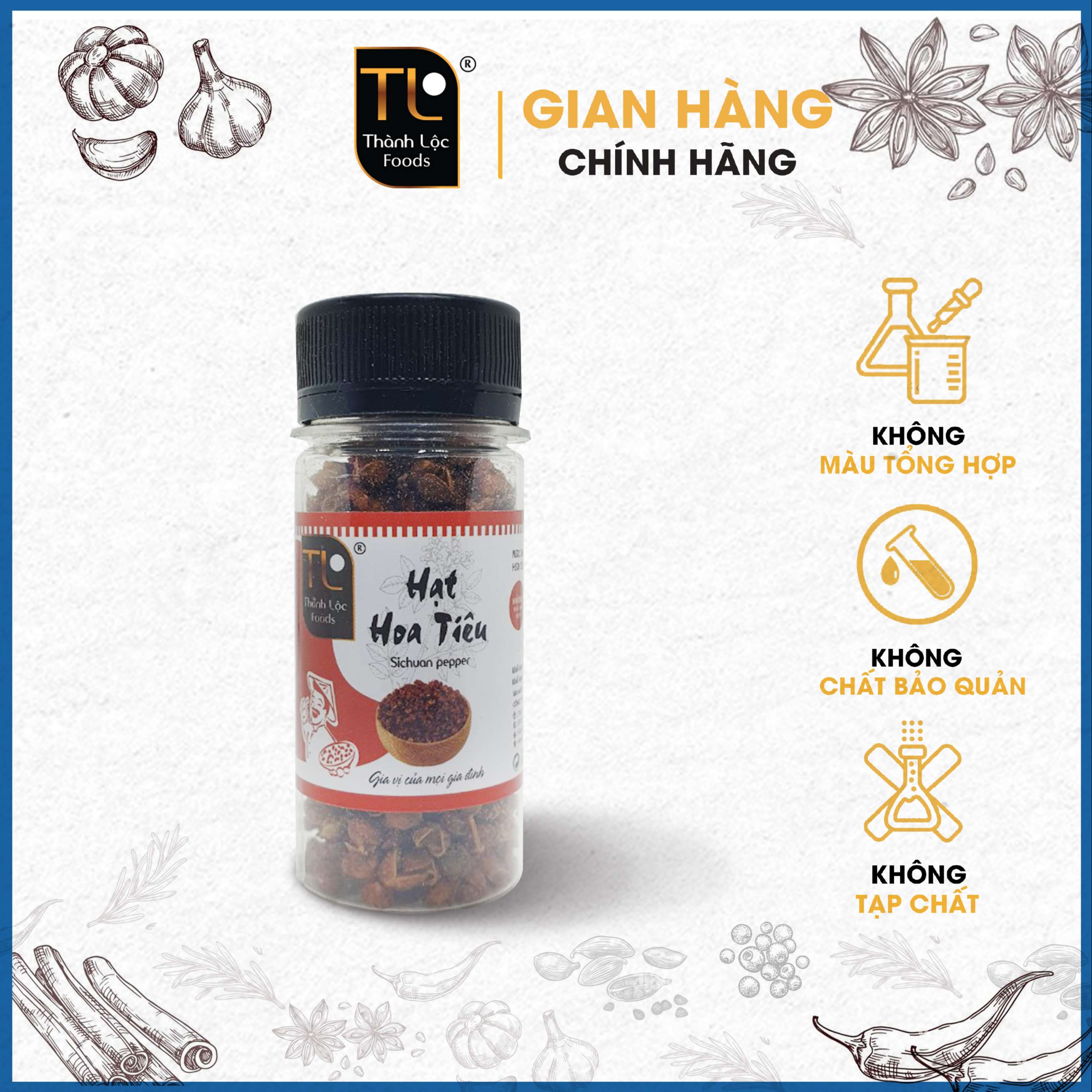 Hạt hoa tiêu L30g (15g)