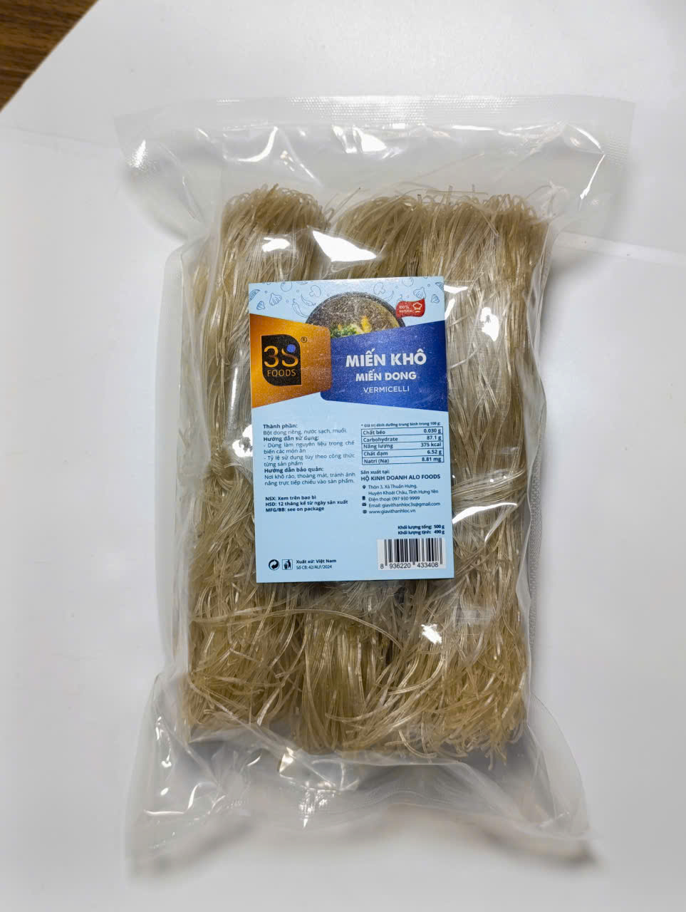 Miến khô (Miến dong) G500g (490g) #