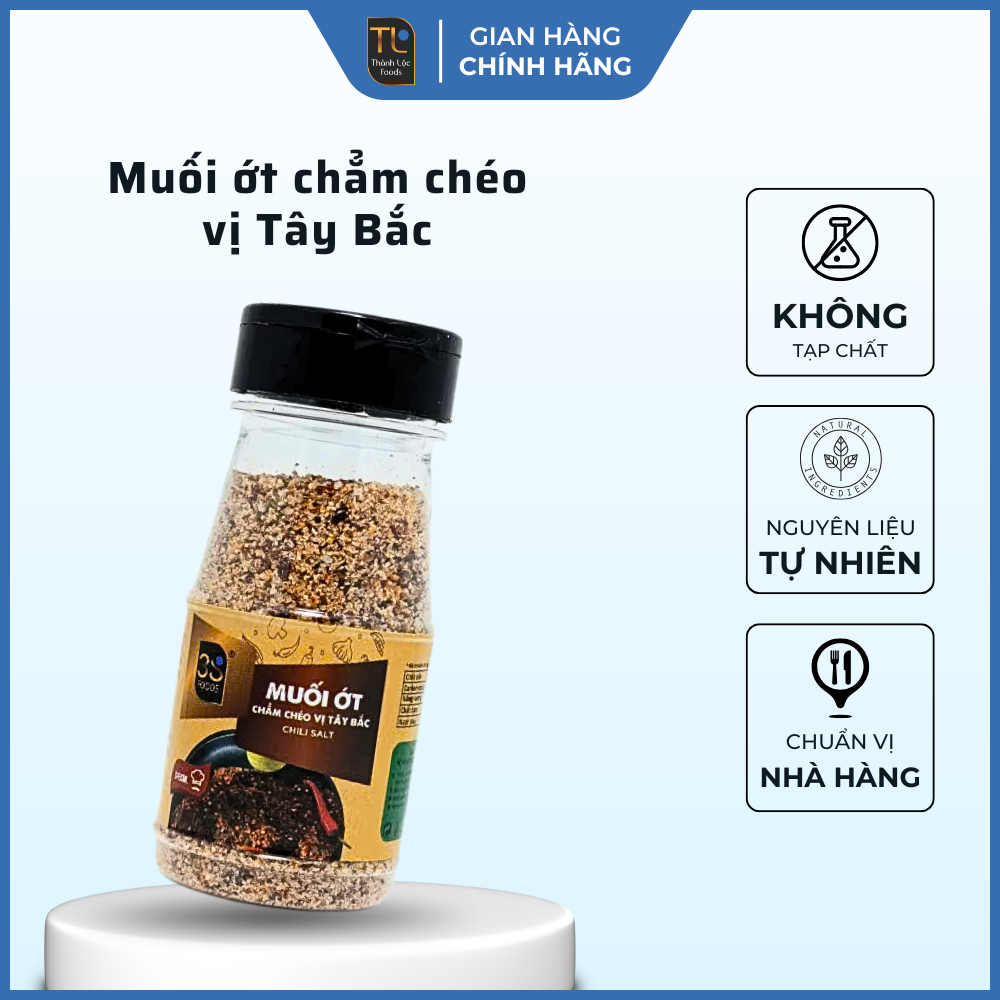 Muối ớt (Chẳm chéo vị Tây Bắc) H130g (115g)