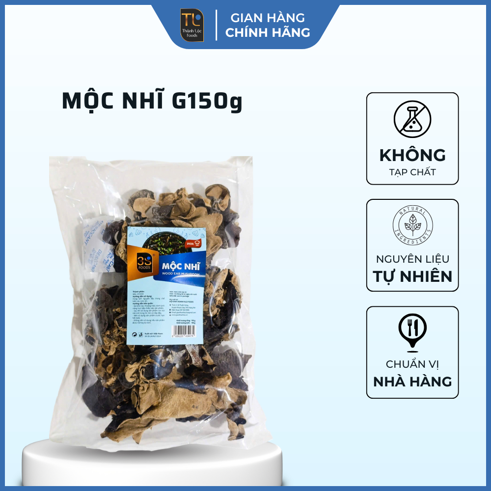 Mộc nhĩ 5% G150g (140g)