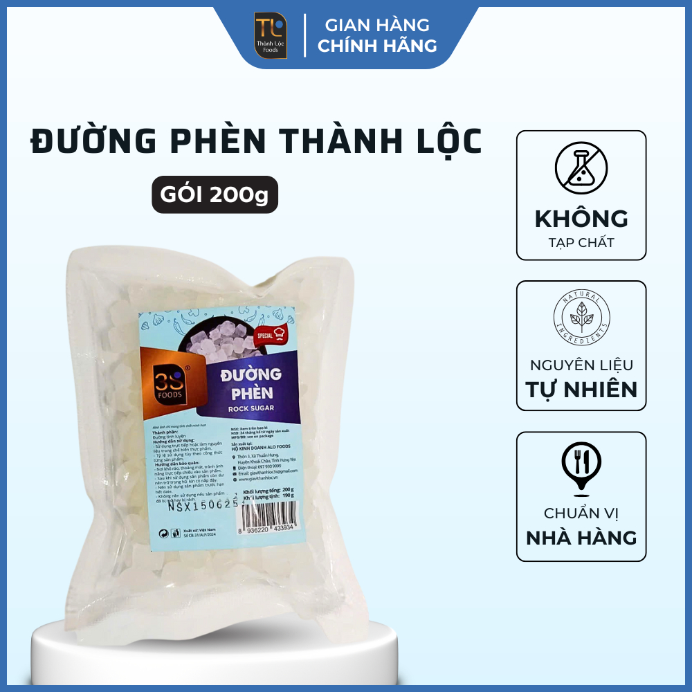 Đường phèn G200g (190g)