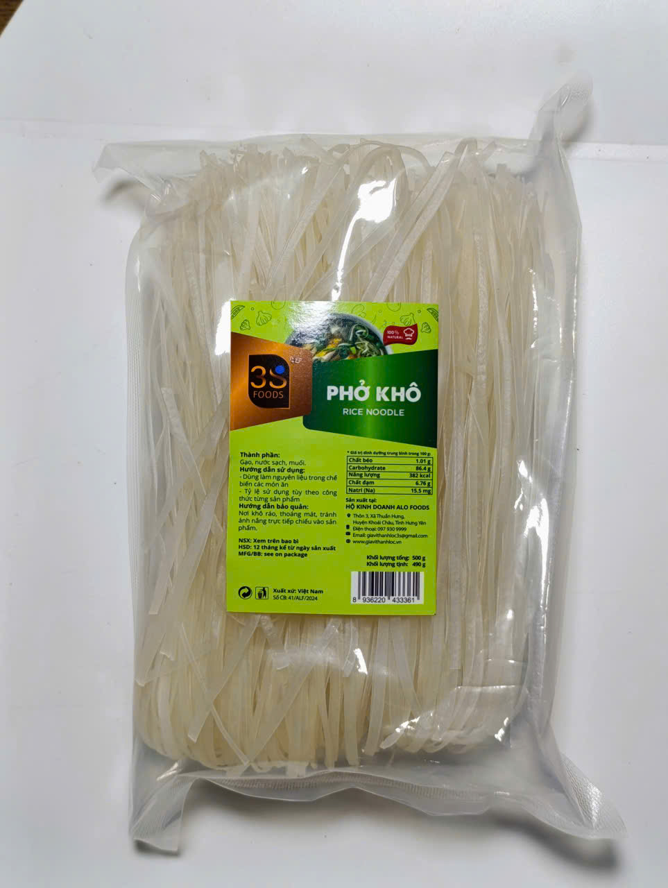 Phở khô G500g (490g) #