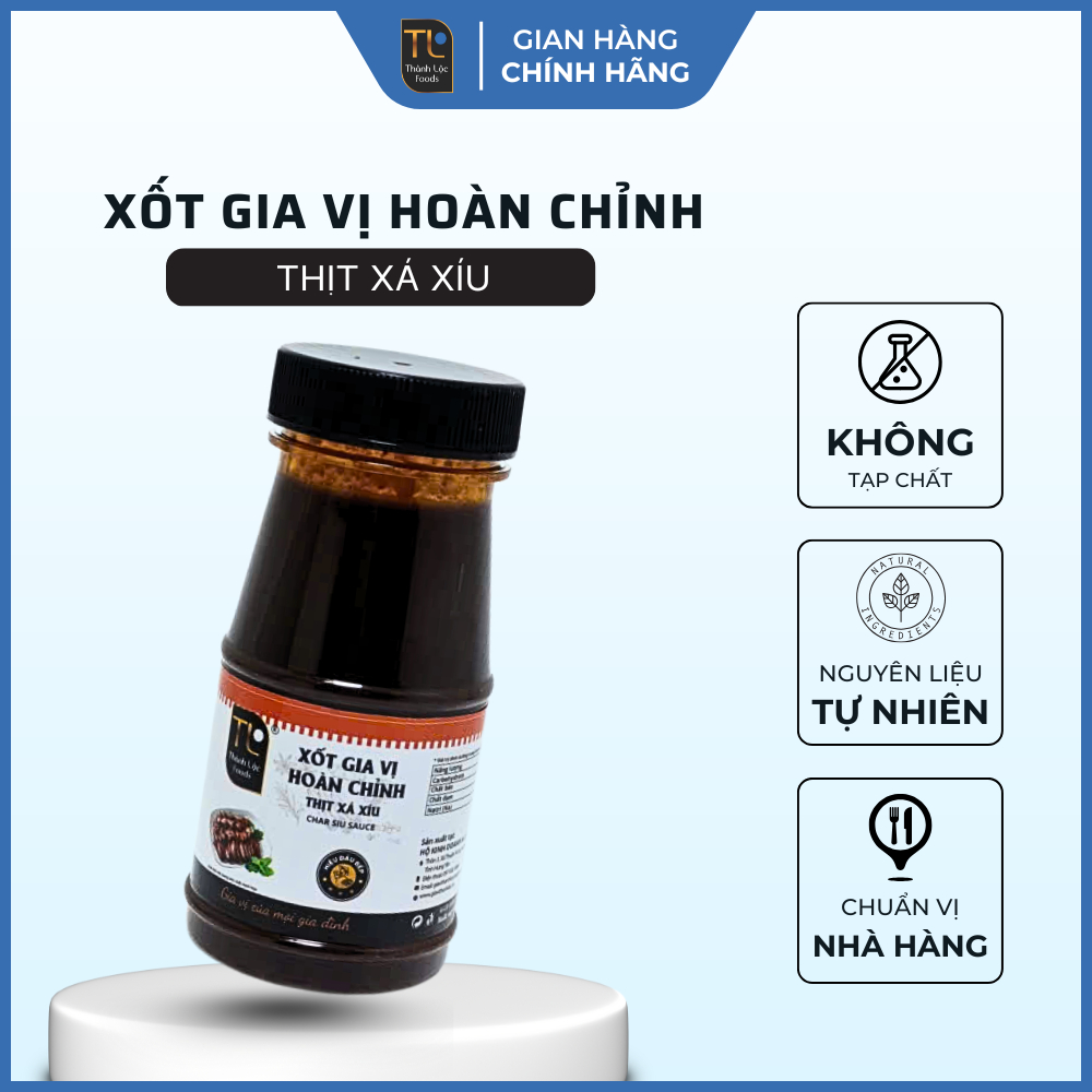Xốt gia vị hoàn chỉnh (Thịt Xá Xíu) H140g (126g)