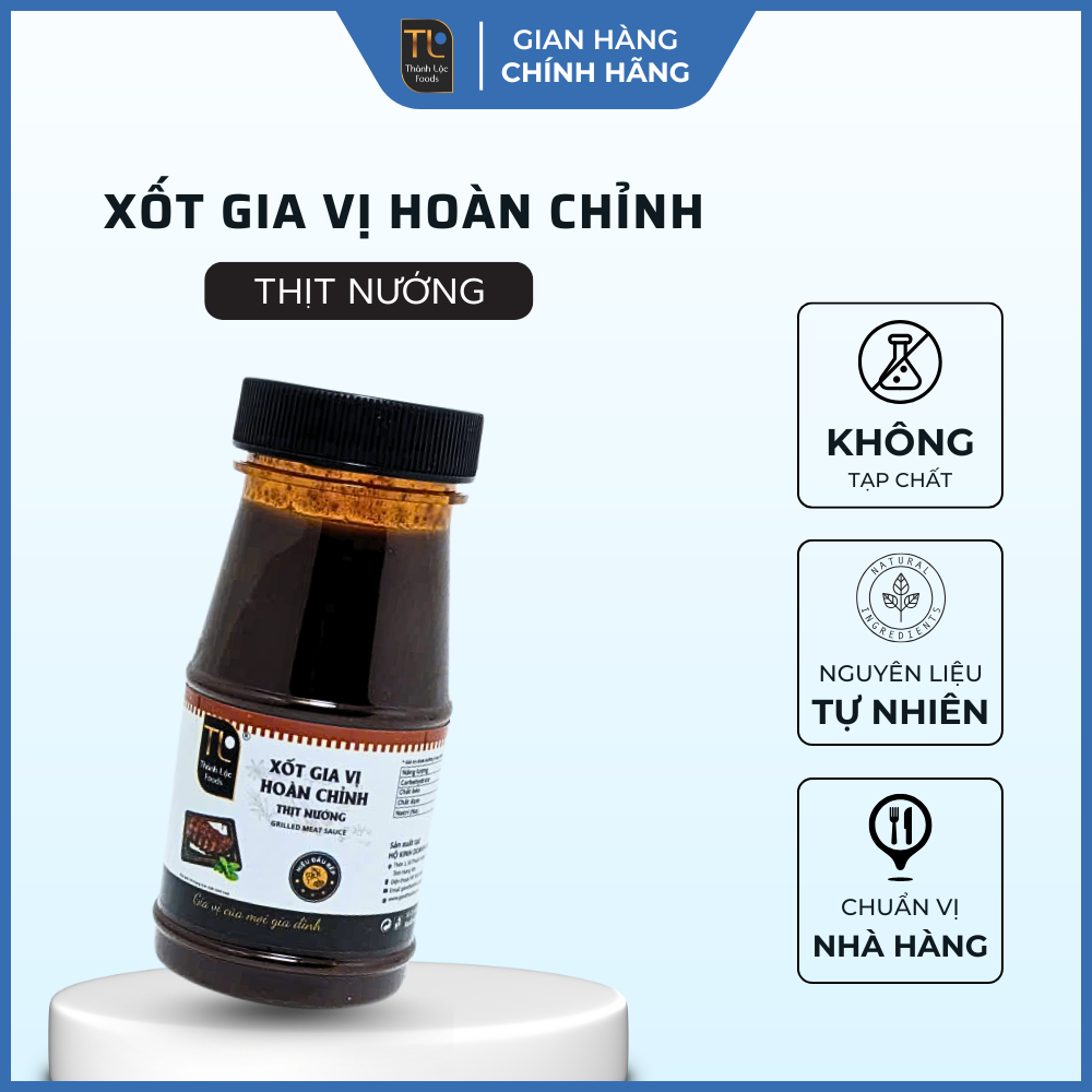 Xốt gia vị hoàn chỉnh (Thịt nướng) H140g (126g)