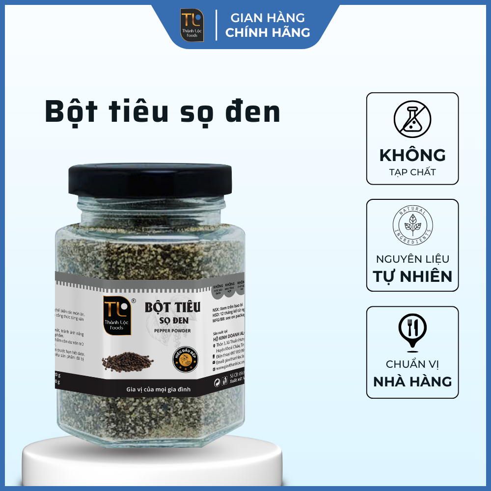 Bột tiêu (sọ đen) H70g (50g)