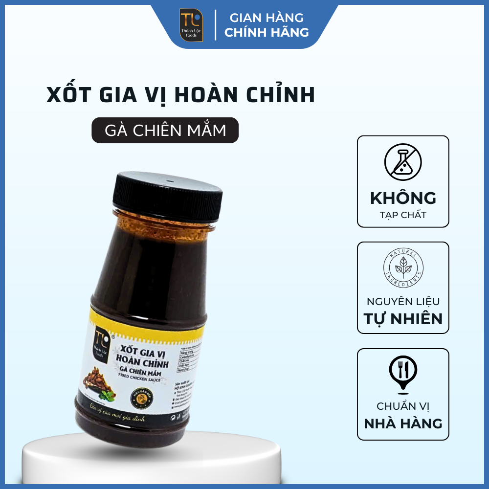 Xốt gia vị hoàn chỉnh (Gà Chiên Mắm) H140g (126g)