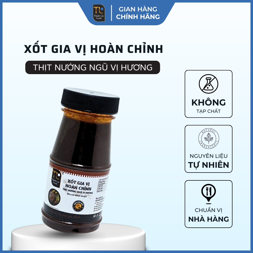 Xốt gia vị hoàn chỉnh (Thịt Nướng Ngũ Vị Hương) H140g (126g)