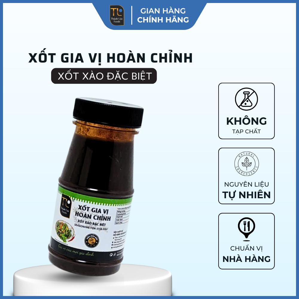 Xốt gia vị hoàn chỉnh (Xốt xào đặc biệt) H140g (126g)