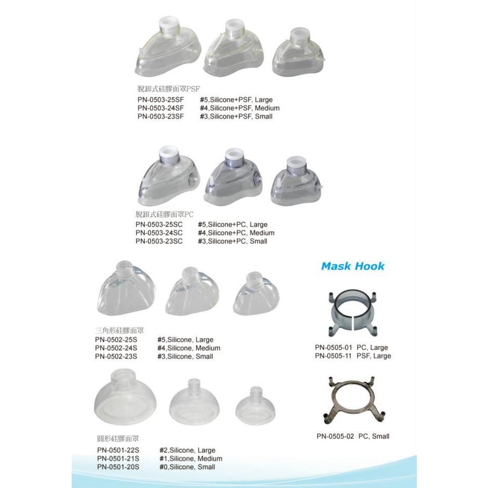 Mask thở và dây đeo mask
