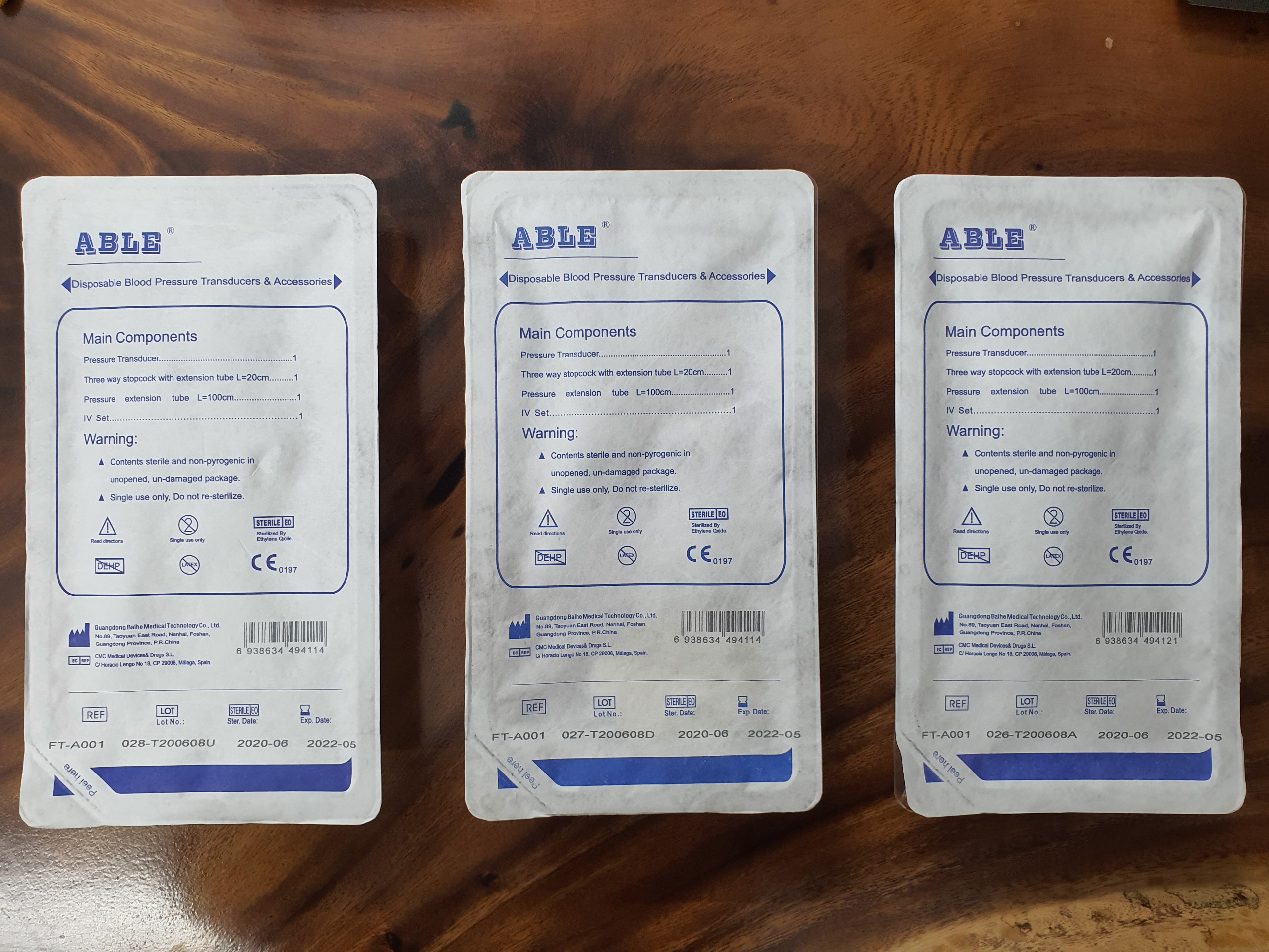 Bộ cảm biến áp lực đo IBP