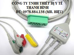 Cáp điện tim Nihon Kohden
