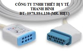 Cáp điện tim Nihon Kohden