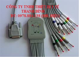 Cáp điện tim Nihon Kohden