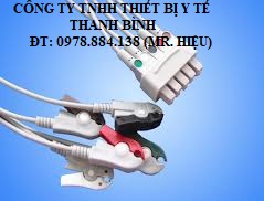 Cáp điện tim Drager Siemens