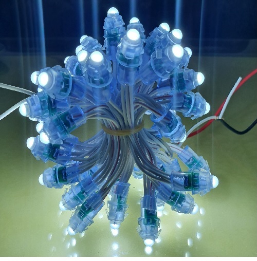 Led đúc F5 Đế 8 chống nước IP68