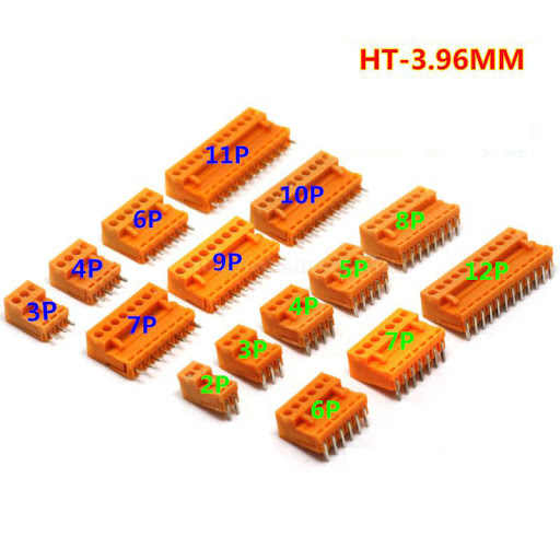 Bộ Terminal HT3.96mm 4-Pin Chân Cong