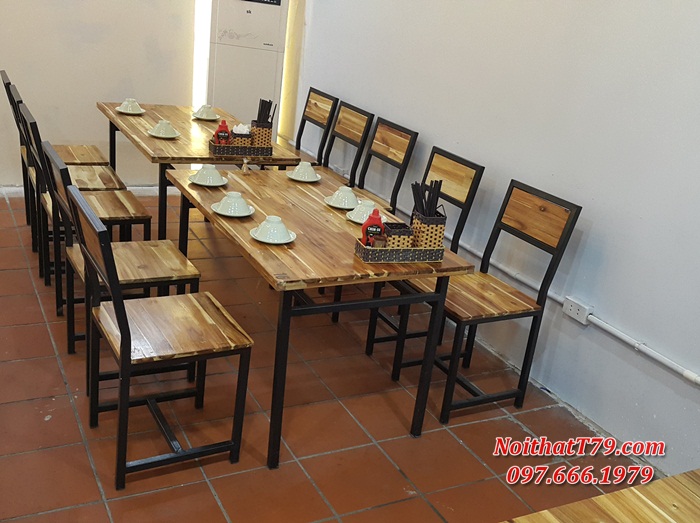 Tổng hợp các mẫu bàn ghế nhà hàng, bàn ghế phòng ăn đẹp Nội thất T79 Tổng Hợp Các Mẫu Bàn Ghế Nhà Hàng, Bàn Ghế Phòng Ăn Đẹp Nội Thất T79
