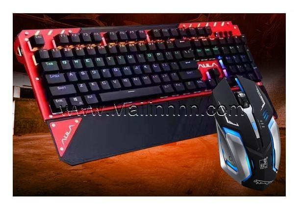 Bàn phím Cơ Aula si-2030 Mechanical Led RGB