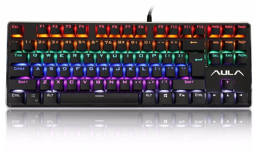 Bàn phím Cơ Aula si-2021 Mechanical Led RGB