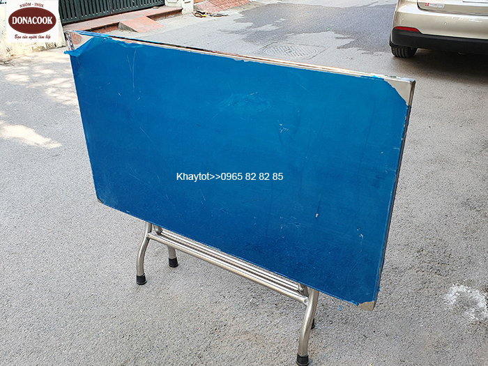 BÀN INOX GẤP GỌN