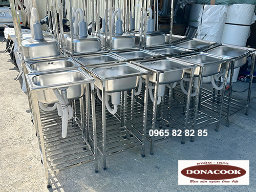 CHẬU RỬA 1 HỐ INOX 201